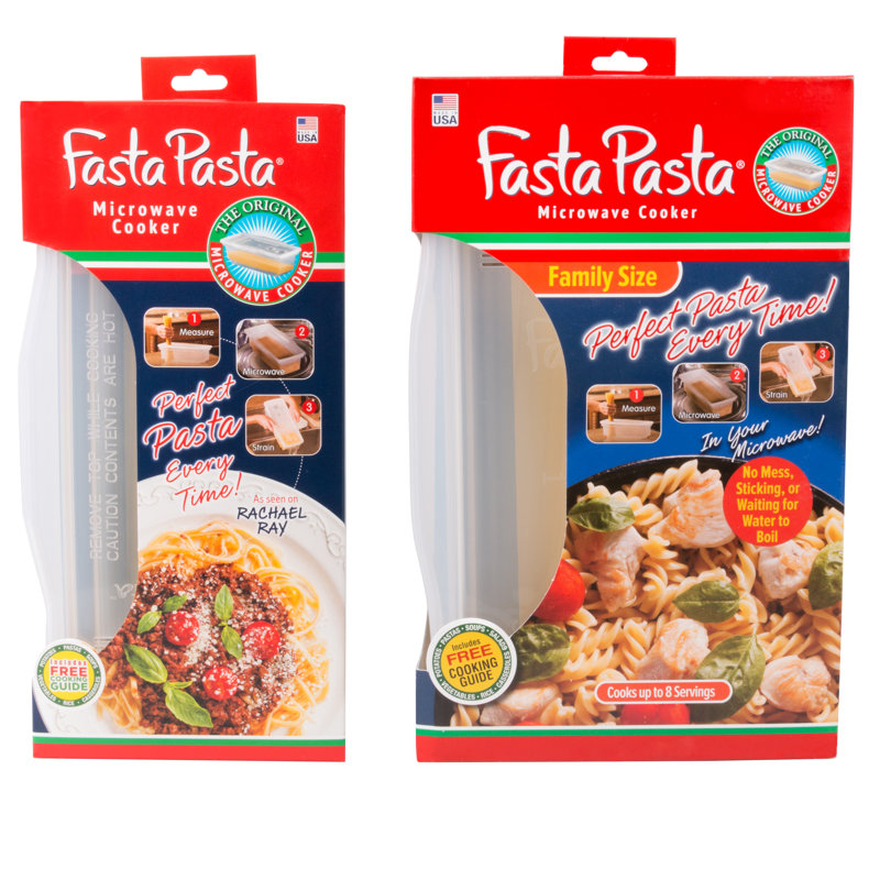 Fasta Pasta Microwave Pasta Cooker - The Original Fasta Pasta